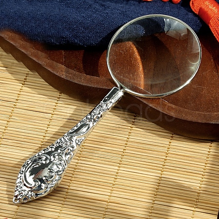 Vintage Retro Handheld Magnifying Glass PW-WG25308-02-1