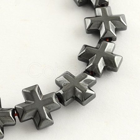 Non-magnetic Synthetic Hematite Beads Strands X-G-R260-17-1