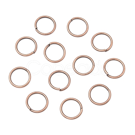 Open Jump Rings Brass Jump Rings JRC10MM-R-1