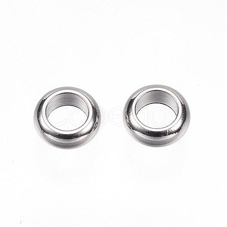 Tarnish Resistant 304 Stainless Steel Spacer Beads STAS-D448-033P-1