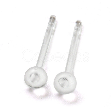 Resin Stud Earring Findings FIND-H046-10-1