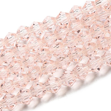 Transparent Glass Beads Strands GLAA-F029-3mm-26-1