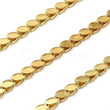 304 Stainless Steel Horse Eye Link Chains CHS-H114-04G-1