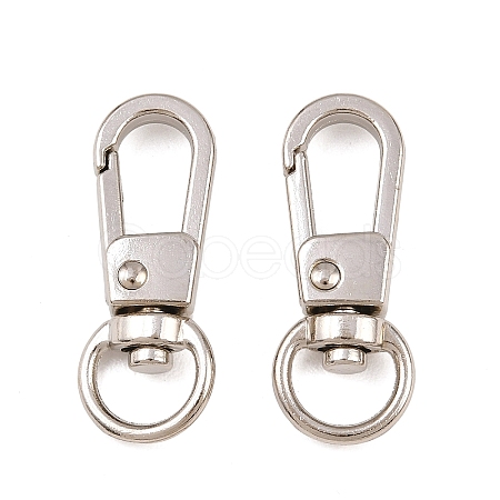 Alloy Swivel Clasps STAS-B121-02P-02-1-1