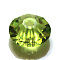 Imitation Austrian Crystal Beads, Grade AAA, K9 Glass, Faceted, Flat Round, Yellow Green, 6x3.5mm, Hole: 0.7~0.9mm