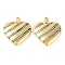 Rack Plating Brass Locket Pendant, with Enamel, Long-Lasting Plated, Heart, Real 18K Gold Plated, Dark Blue, 29x28.5x6.5mm, Hole: 5.5x3.5mm, Inner Diameter: 16.5x21mm