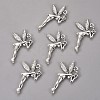 Zinc Alloy Fairy Sprite Charms PALLOY-QA1977-AS-FF-2