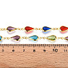 Brass Teardrop Link Chains CHC-N023-09E-G-3