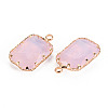 Transparent Glass Pendants GLAA-S193-005-A02-3