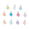 Transparent Acrylic Pendants PALLOY-JF04442-02-1