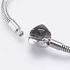 Tarnish Resistant 304 Stainless Steel European Style Chains Bracelet Making STAS-E428-10B-P-2