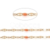 Handmade 304 Stainless Steel Dapped Chains CHS-D026-16E-G-1