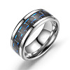 201 Stainless Steel Finger Rings for Couple FS-WG1136E-04-1