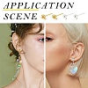 Iron Ball Stud Earring Findings & Ear Nuts & Open Jump Rings IFIN-YW0003-69-6