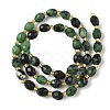 Natural Ruby in Zoisite Beads Strands G-F809-A49-01-4