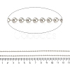 Rack Plating Iron Ball Chains CH-H002-06B-P-2
