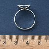 Adjustable Brass Pad Ring Setting KK-K414-01A-S-4
