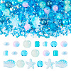 1Bag Mixed Styles Glass Beads GLAA-TADJ0001-10D-1