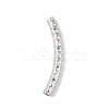 304 Stainless Steel Curved Tube Beads STAS-M071-03I-P-2