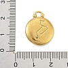 Real 18K Gold Plated Tone 304 Stainless Steel Pendants STAS-K291-01G-04-3