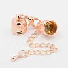 Brass Chain Extender KK-K001-8mm-M-3
