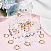 20Pcs Brass Clip-on Earring Findings KK-BBC0004-84-6