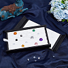 5-Slot Imitation Leather Loose Diamond Organizer Box CON-WH0089-80-5