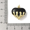 Rack Plating Brass Enamel Pendants KK-S366-05G-03-3