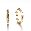 304 Stainless Steel Hoop Earrings EJEW-P091-34E-2