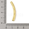 304 Stainless Steel Curved Tube Beads STAS-M071-03G-G-4