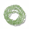 Transparent Electroplate Glass Beads Strands GLAA-C023-03A-2