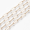 Brass Paperclip Chains CHC-S008-001A-G-NR-4