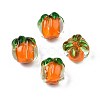 20Pcs Autumn Theme Handmade Lampwork Beads LAMP-FP0001-09-2