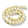 Natural Jade Beads Strands G-L609-A01-02-3