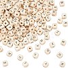 Natural Wooden European Beads WOOD-OC0001-42A-1
