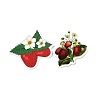 Cartoon Strawberry Paper Stickers Set DIY-G066-16-2