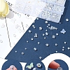 Electroplate Glass Beads Strands EGLA-FS0001-41-8