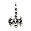 Viking 316 Surgical Stainless Steel Pendants STAS-E212-92AS-1