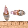 Natural Amethyst Lace Agate Pendants G-A244-07B-3