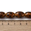 Handmade Gold Sand Lampwork Beads Strands LAMP-Q045-06A-4