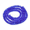 Glass Beads Strands EGLA-A034-T4mm-D31-2