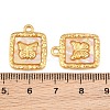 304 Stainless Steel & Natural Freshwater Shell Pendants SH-CBA5A59-01G-01-3