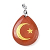Natural Mixed Gemstone Pendants G-F786-09E-2