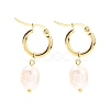 304 Stainless Steel Hoop Earrings X-EJEW-JE04326-1