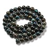 Natural Chrysocolla Beads Strands G-A219-A04-02-2