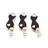 Alloy Enamel Pendants X-ENAM-S115-144A-1