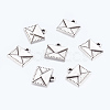 Tibetan Style Alloy Mail Charms PALLOY-EA10712Y-AS-NF-2