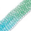 Transparent Glass Beads Strands GLAA-E036-07F-2