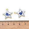 Printed Brass Pendants KK-CBA42CA-08G-4