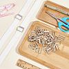 36Pcs Alloy Buckle Clasps FIND-BC0004-76P-5